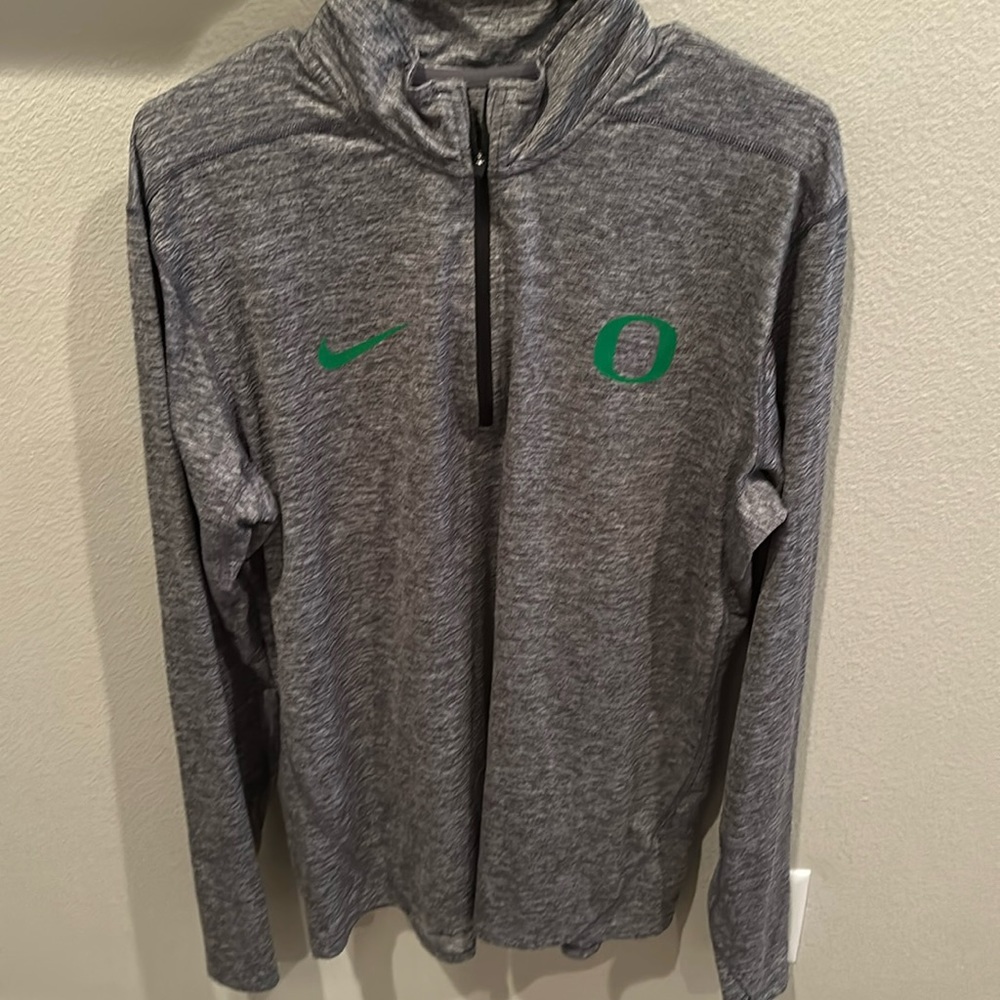 Nike Oregon Ducks Dri-Fit 3/4 Zip